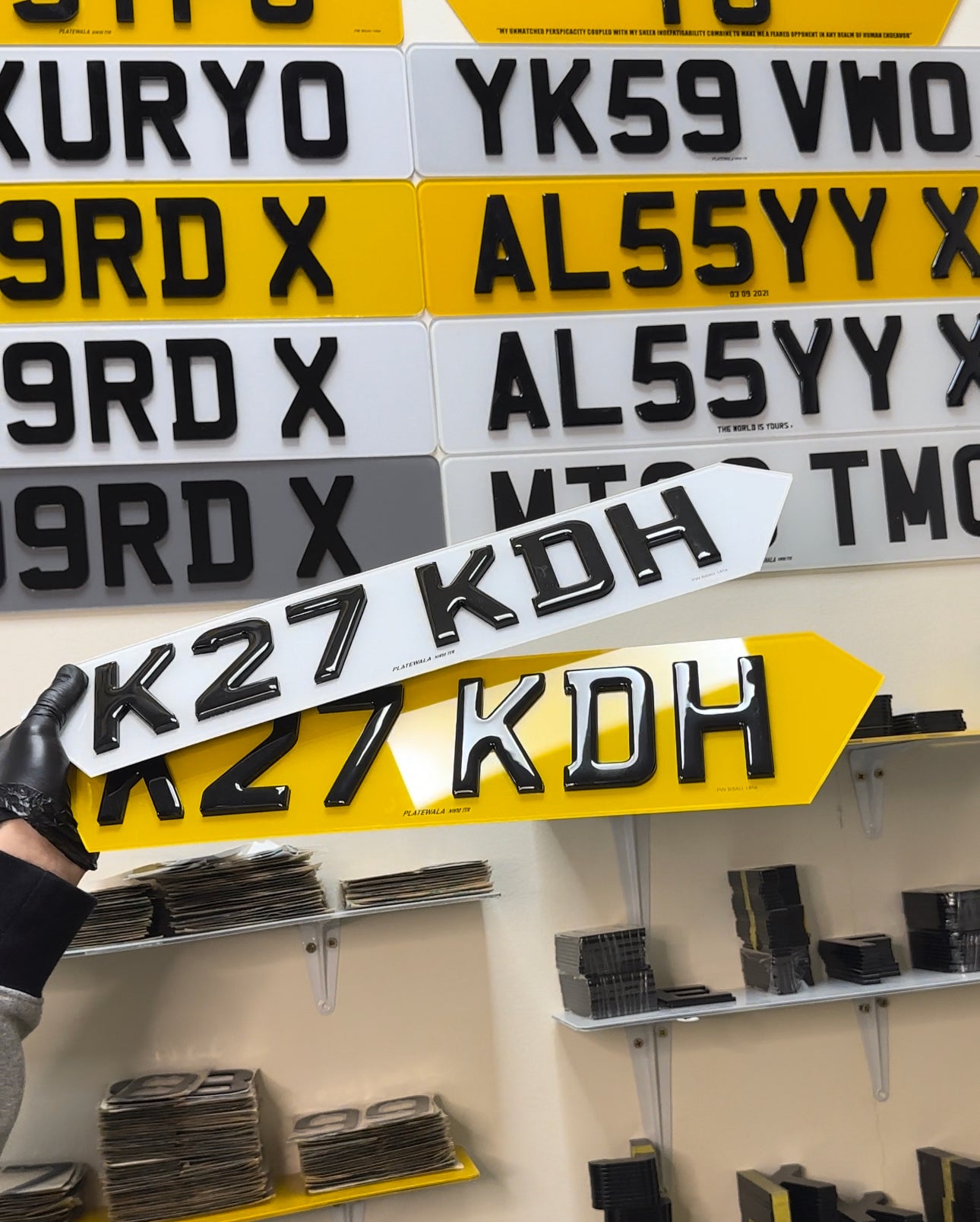 Diamond 5D Plate - Show Plate