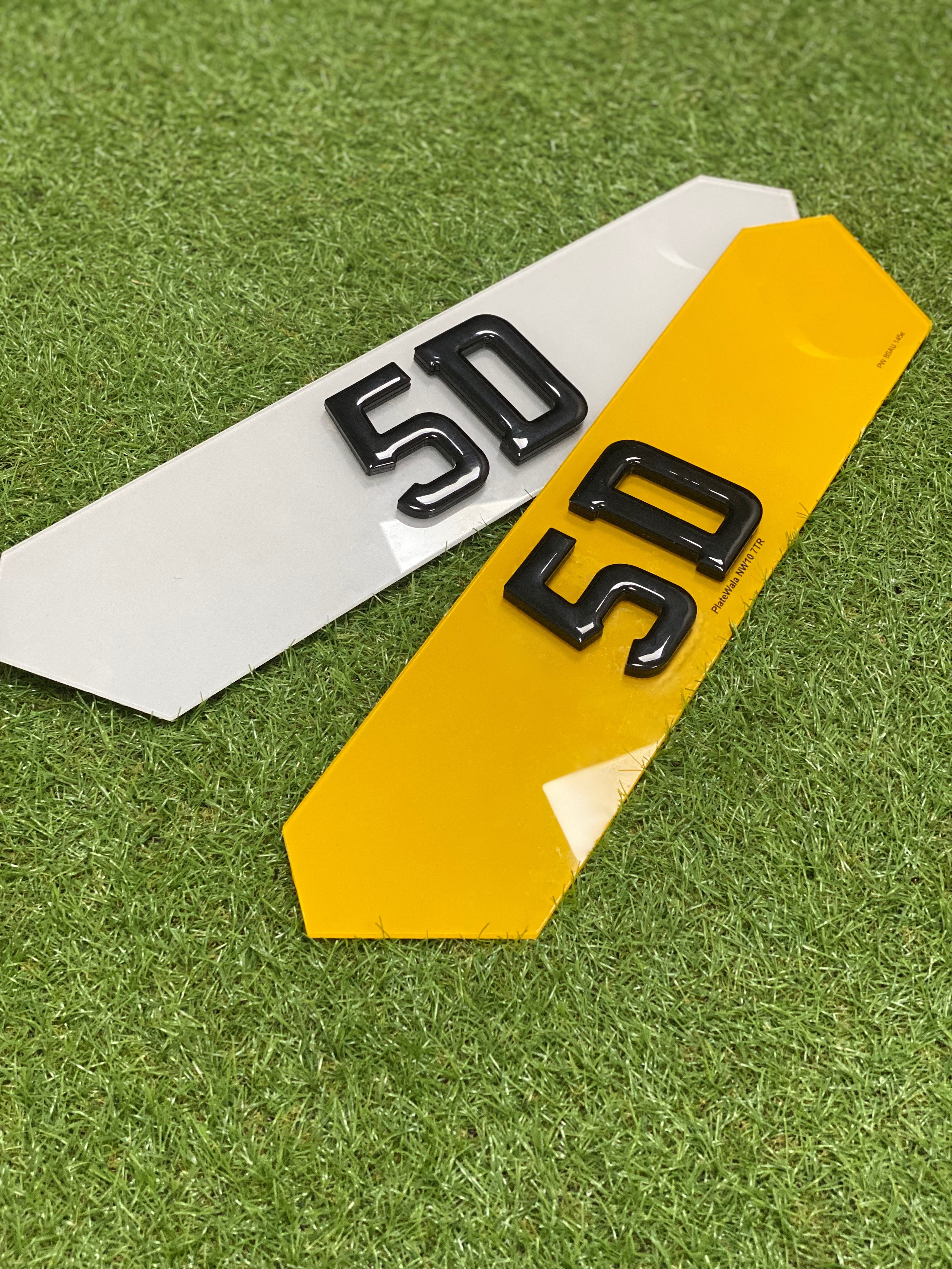 Diamond 5D Plate - Show Plate