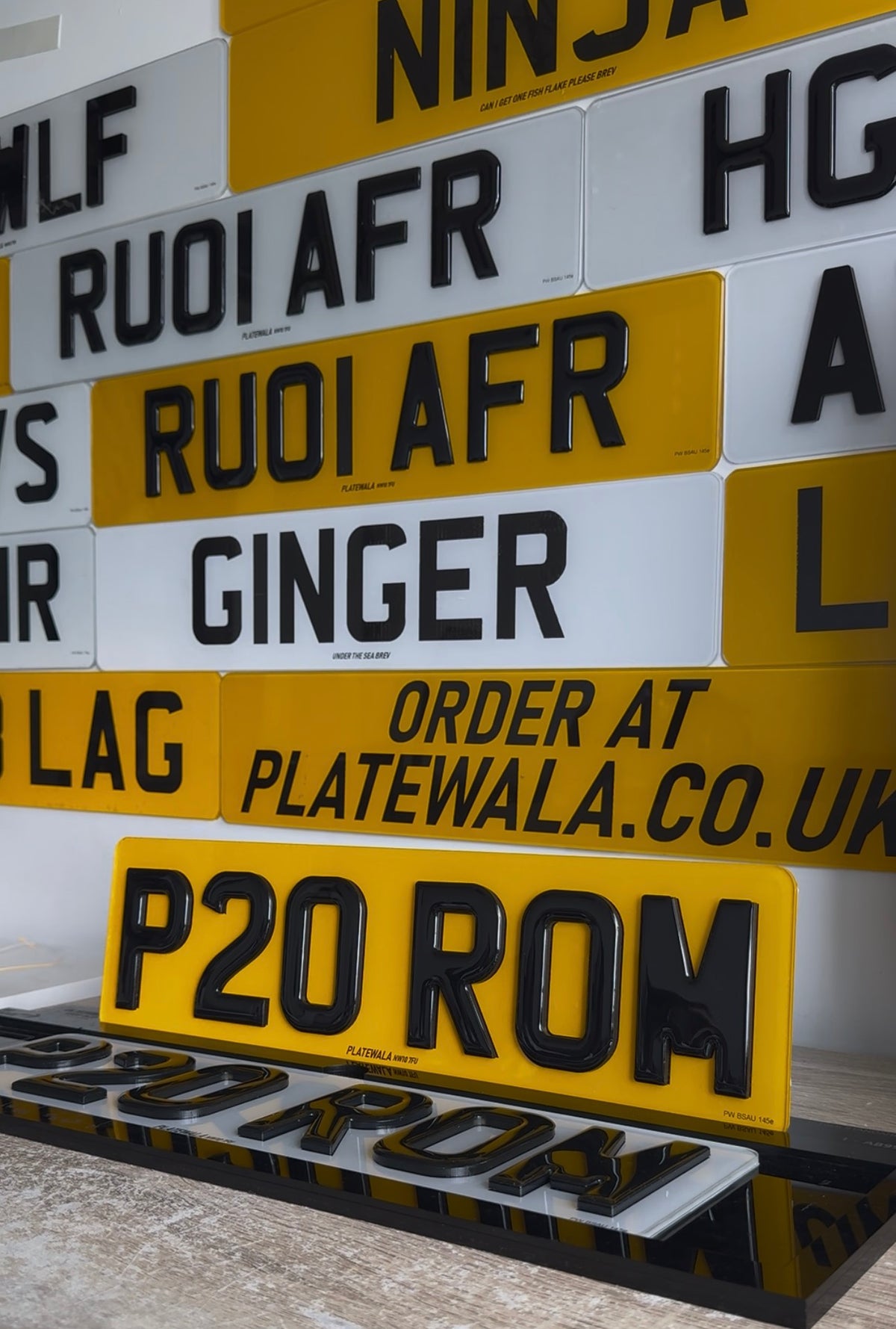 Shortened 5D Gel Plate - Road Legal