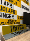 Tinted Number Plates – Standard Show Plates