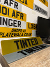 Tinted 4D Number Plates – Show Plates